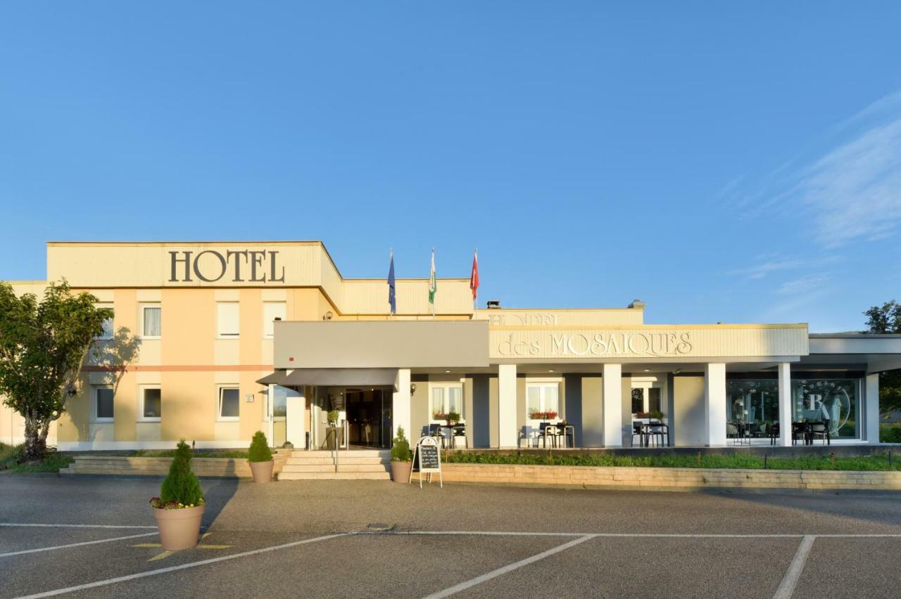 Hotel Des Mosaiques Orbe Экстерьер фото