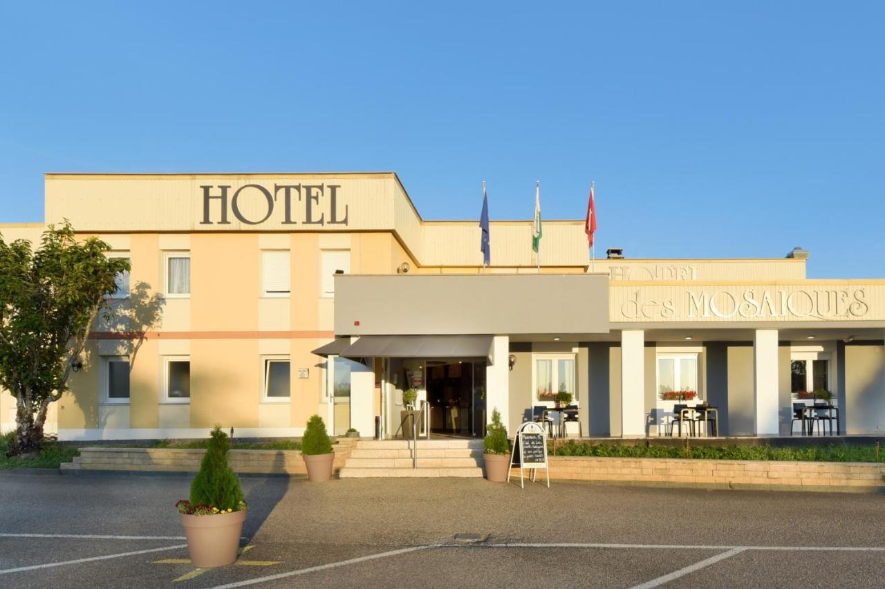 Hotel Des Mosaiques Orbe Экстерьер фото